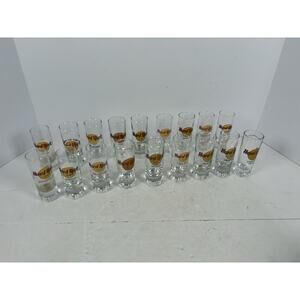 Hard Rock Cafe Tall Shot Glasses From Around The US And World (18 Total)